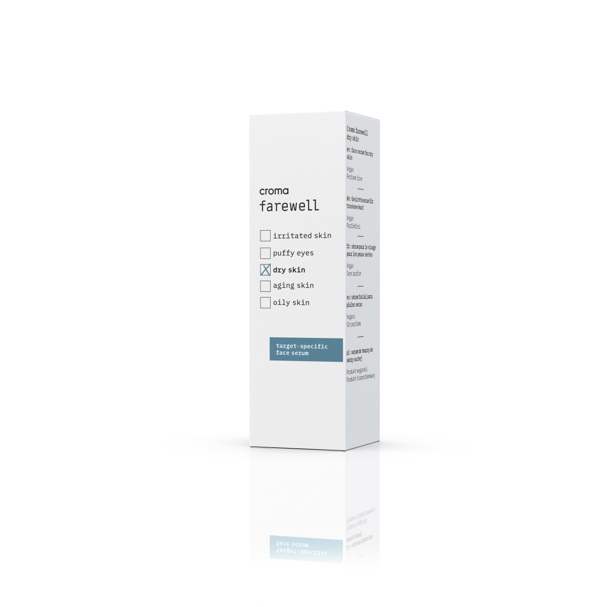 Croma farewell dry skin 5ml package sRGB